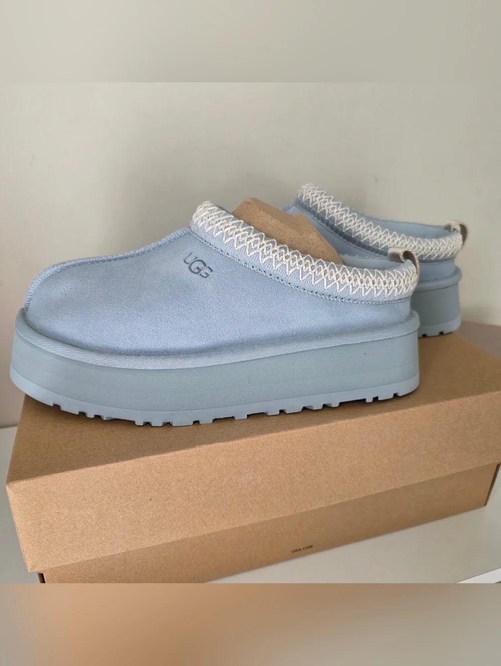 Authentic UGG Womens Tazz Slipper -Sea Foam - Picture 2 of 9